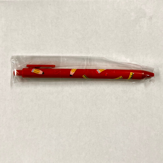 School Supply Pen with Hearts