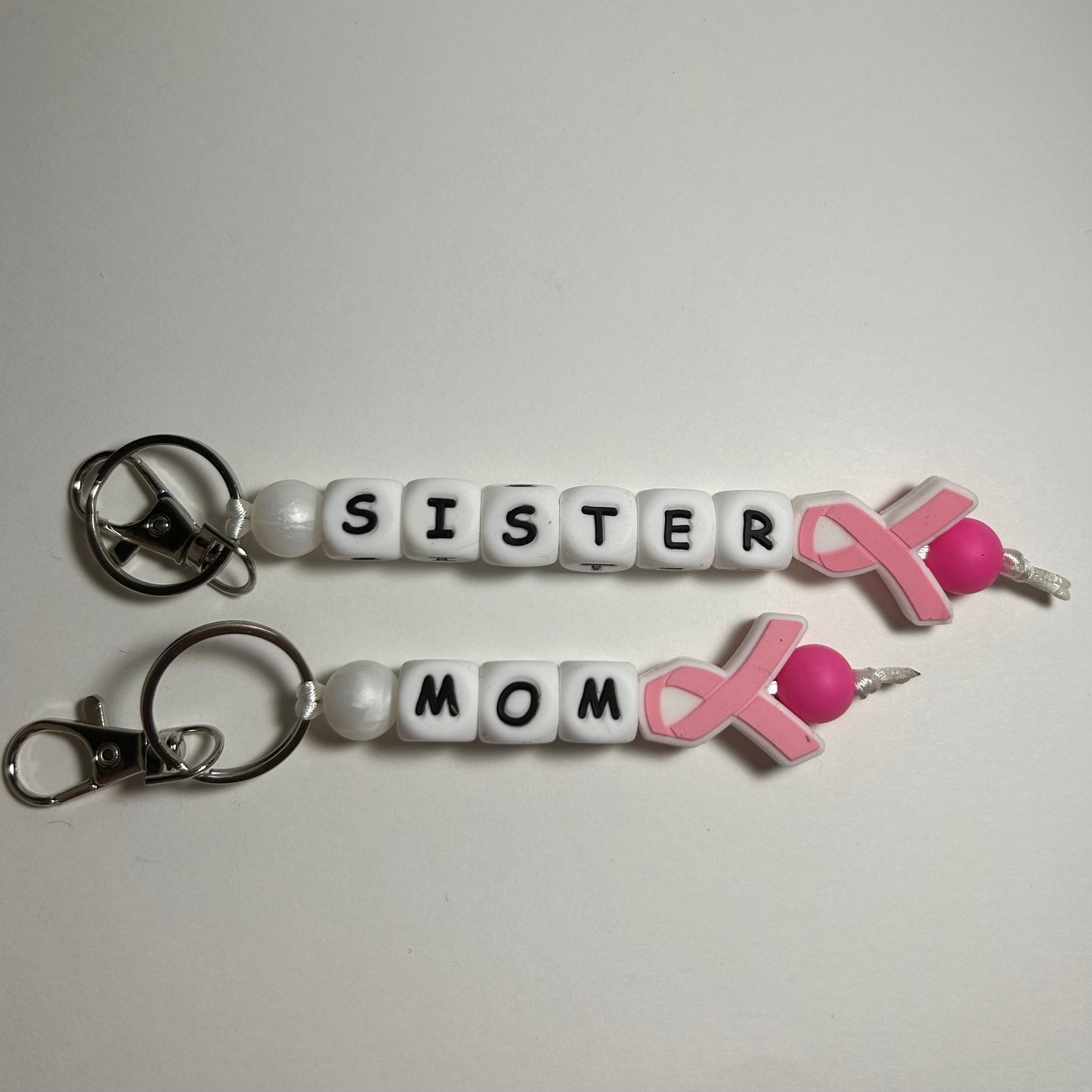 Breast Cancer Memorial Keychain