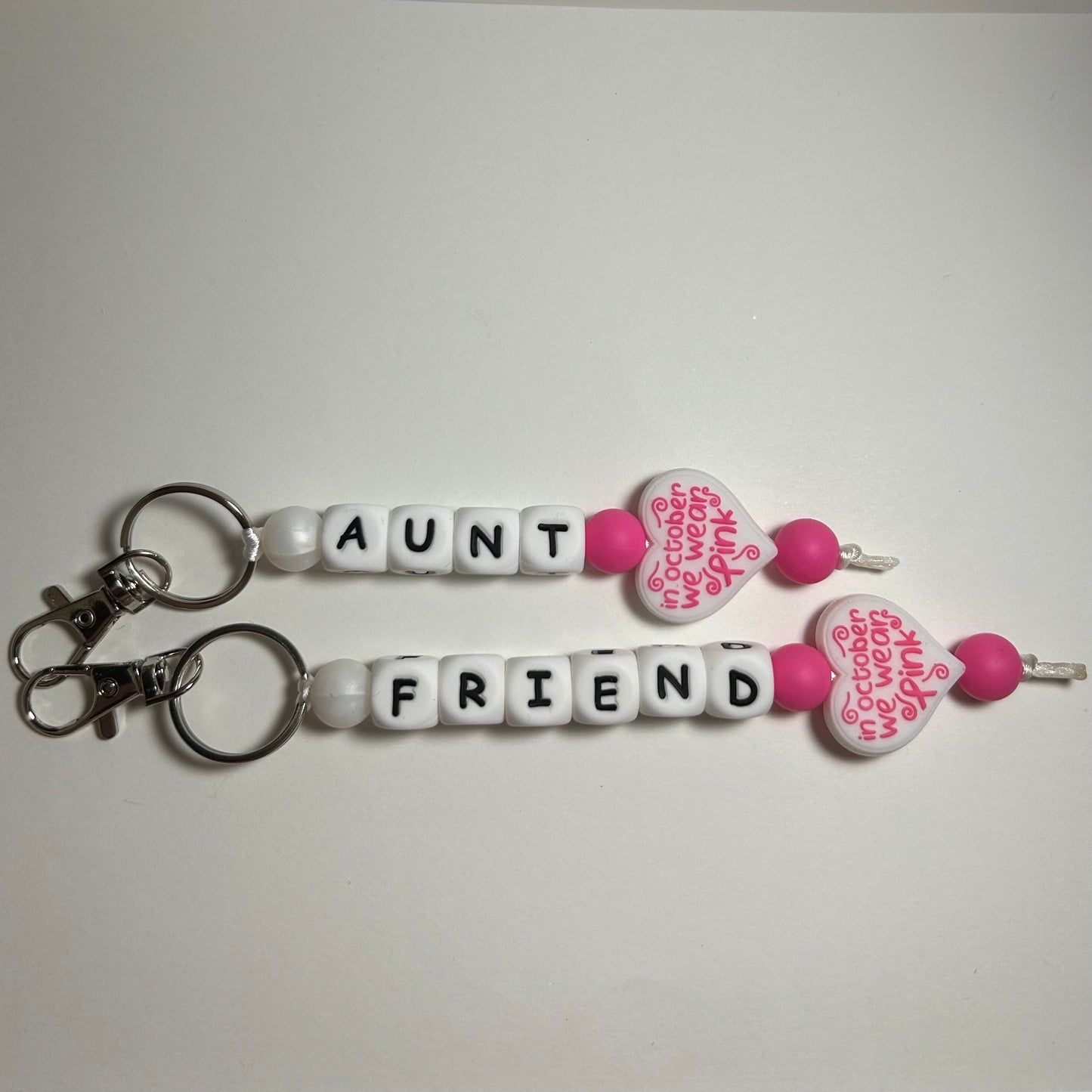 Breast Cancer Memorial Keychain