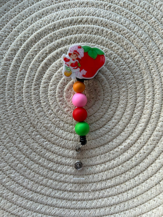 Strawberry Badge Reel